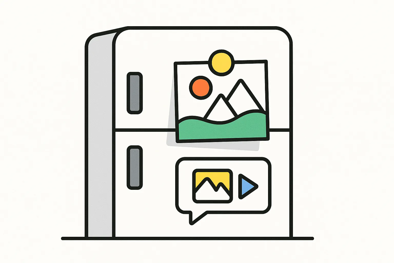 Fridge Art Throwbacks